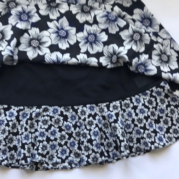 NWT Kate Spade Tiered Floral Mini Skirt - Picture 5 of 6